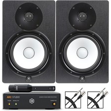 Yamaha HS8 8" Studio Monitor Pair w/IK Multimedia Room Correction System