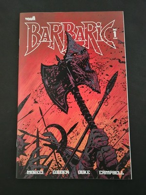 Barbaric #1 (2021) Josh Hixson Variant TV Series Coming Soon   Vault Comics NM