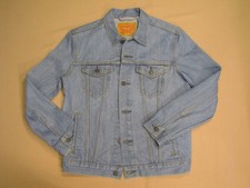 Levis medium light blue 100% cotton denim tru...