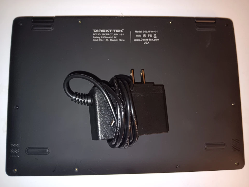 Direkt-Tek DTTAB2IN1-116-1-BK 11.6"  LAPTOP With Adapter - Image 2 of 3