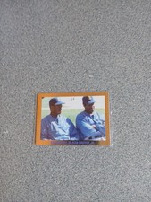Ken Griffey Jr Ken Griffey Sr 1991 Promo Card Gold