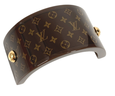 LOUIS VUITTON M03551 Monogram Hair Cuff MNG Resin Pony Hair Ties