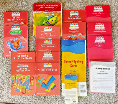 Storytown Grade 1 books, Lot of 15+, Teachers Guide, Resource/Practice, Masters