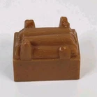 Marx Accessory - From a Fort Apache or Fort Dearborn Playset - Logs in a Rack
