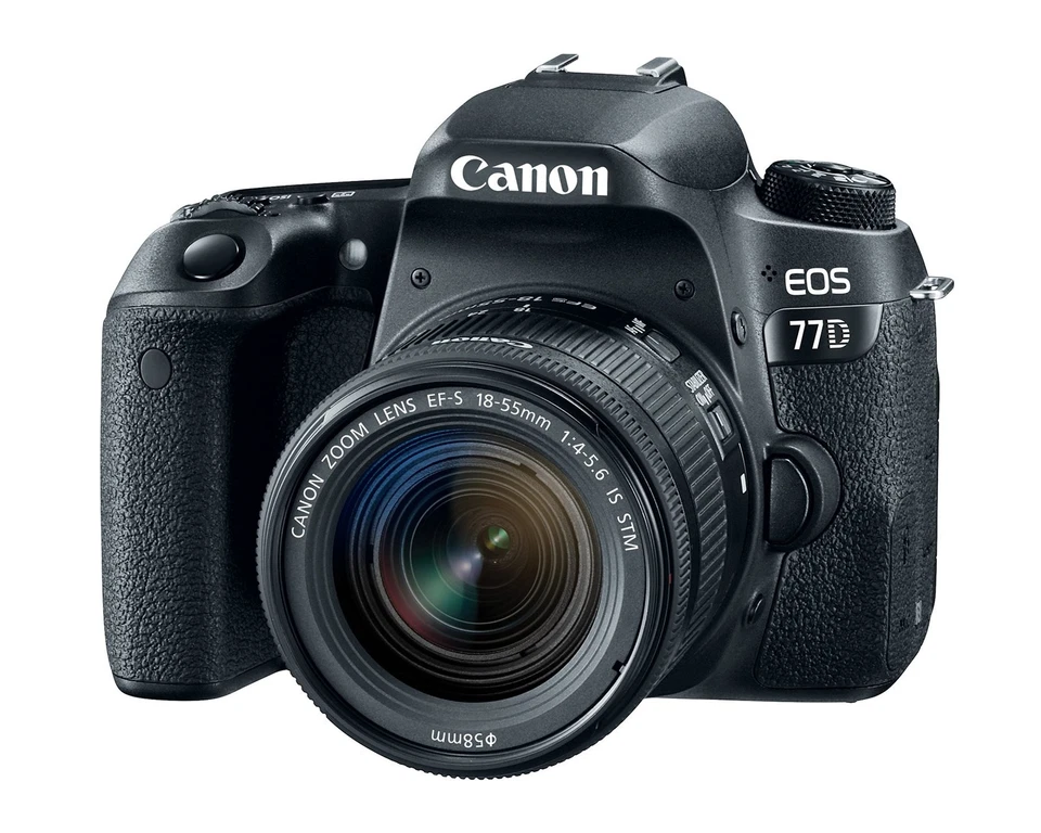 Canon EOS 77D EF-S 18-55 IS STM Kit - Image 2 of 4