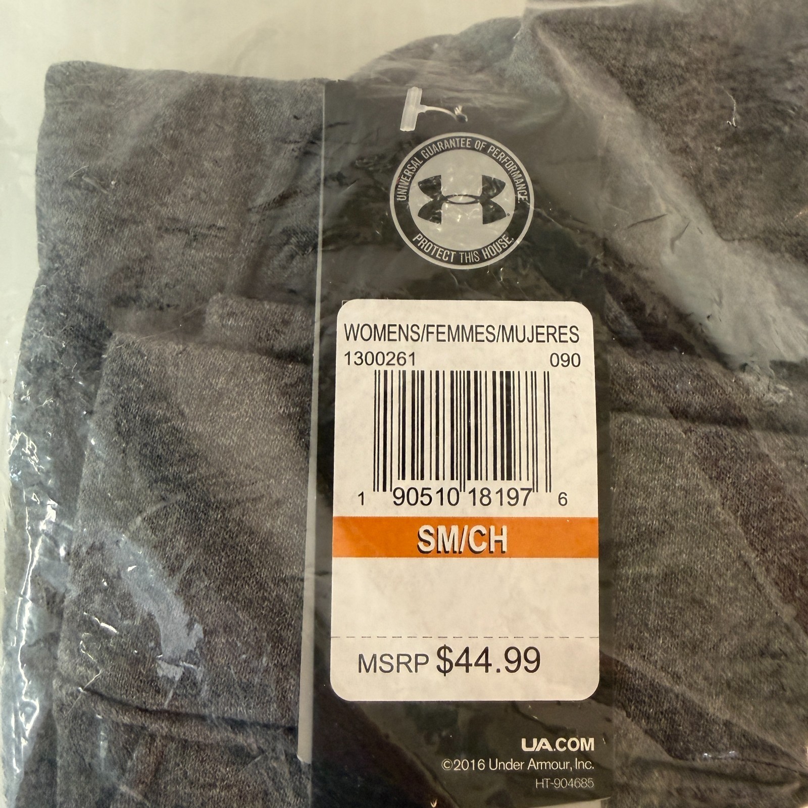 Under Armour Womens Cold Gear Fleece Hoodie Carbon Heather White 1300261 Sm New thumbnail 6