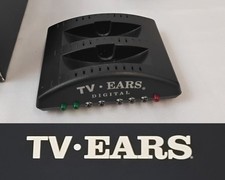 TV Ears Digital Wireless TV Hearing System Open Box AS IS W4519