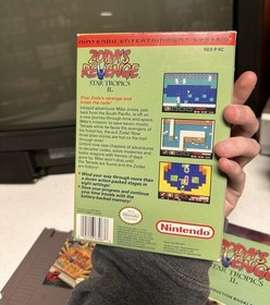 NES Nintendo Zoda's Revenge: Star Tropics II 2 CIB Complete CLEAN BOX