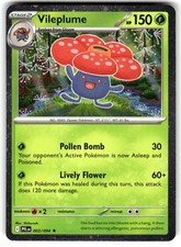 Vileplume (Cosmos Holo) 003/094 rare carte e prodotti vari quasi come nuove