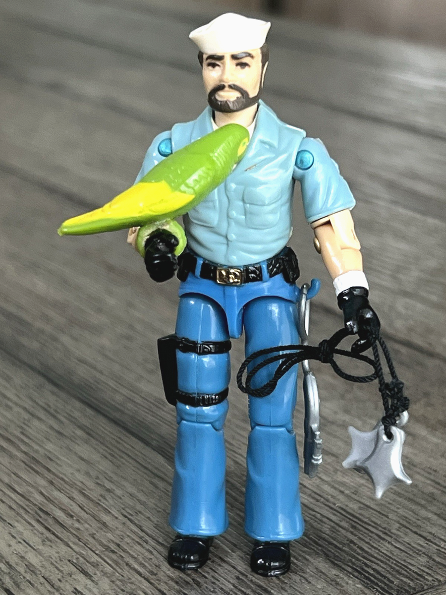 1985 Hasbro GI Joe ARAH - SHIPWRECK v1 Action Figure 100% Complete