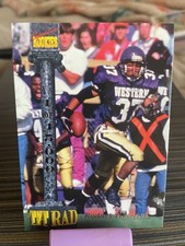 1994 RODNEY HARRISON SIGNATURE ROOKIES NFL ROOKIE CARD RC #XXVII 27 CHARGERS. rookie card picture