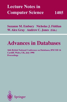 Advances in Databases Suzanne M. Embury