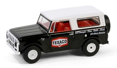 GREENLIGHT, HARVESTER Scout 1963 schwarz TEXACO aus der Serie TEXACO in Blist...