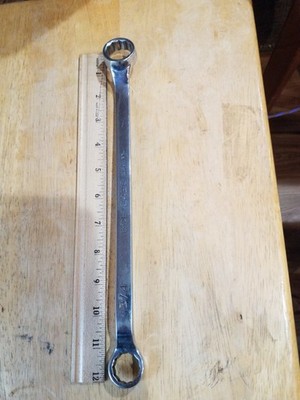 MAC TOOLS BOL2428 USA D3  3/4 X 7/8  OFFSET WRENCH 12 PT
