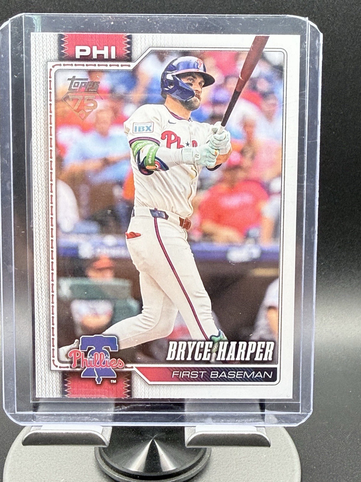 2026 Topps Series 1 #250 Bryce Harper Image Variation Companion Card  Phillies