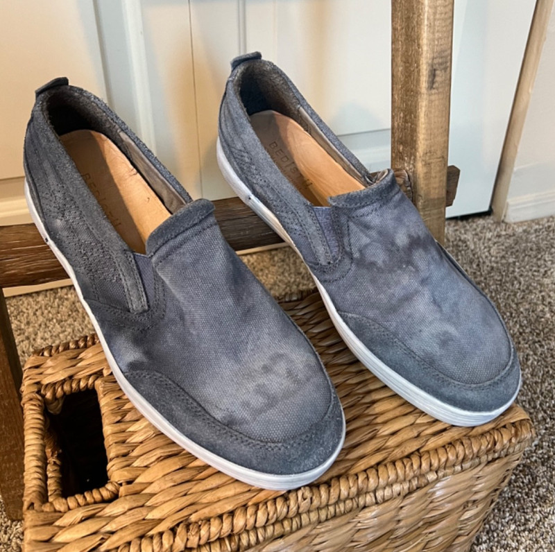 Bed Stu Men's Blue & Grey Loafer Shoes - Size 11 - New without Box - $150 Retail