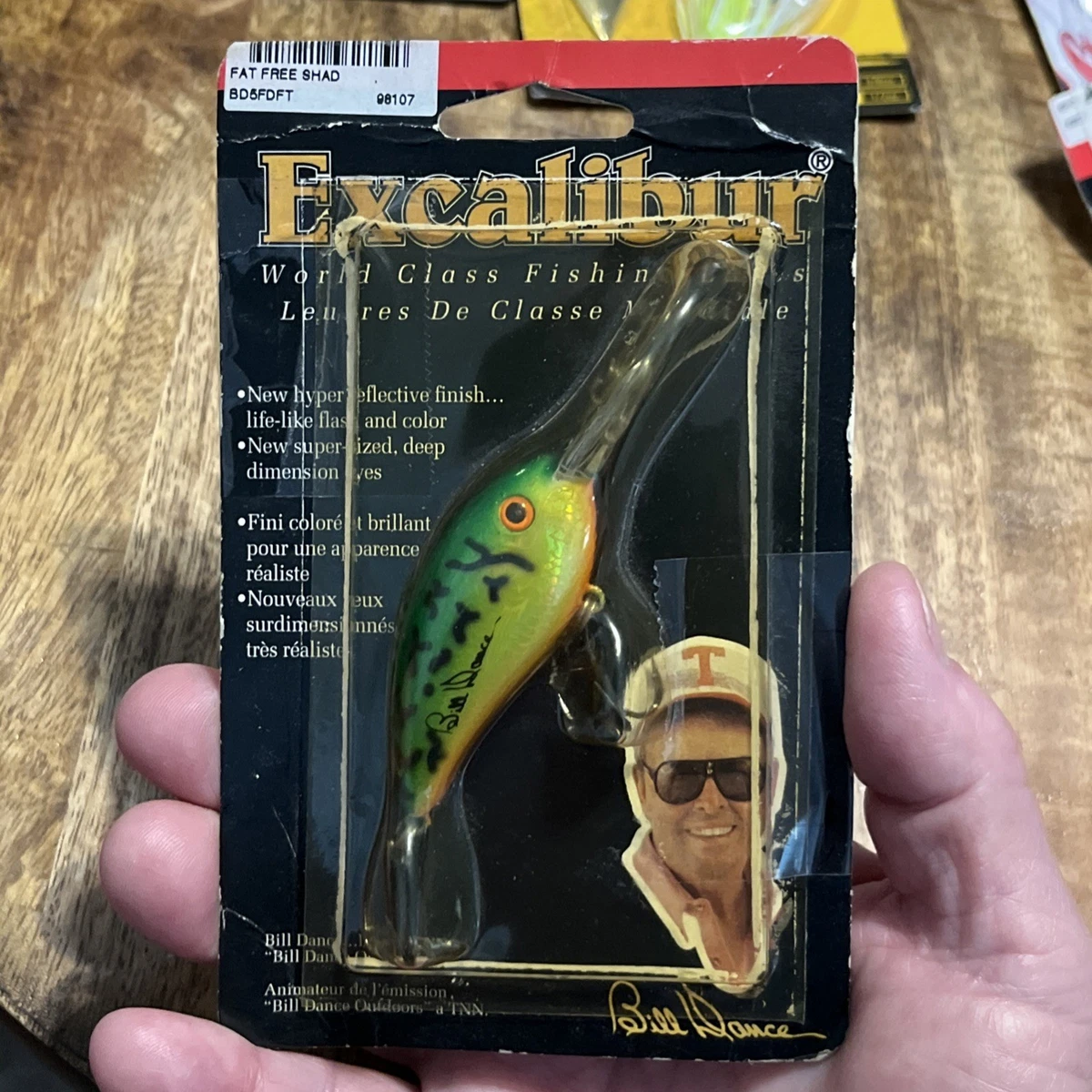 excalibur world class fishing lures Ghost Minnow  My Bait Shop, LLC Vintage XCalibur Excalibur Spit'n Image