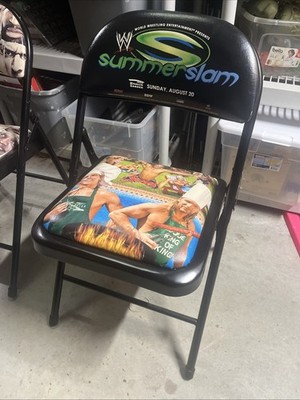 WWE Ringside Chair Summerslam 2006 TD Garden Boston Mass | eBay