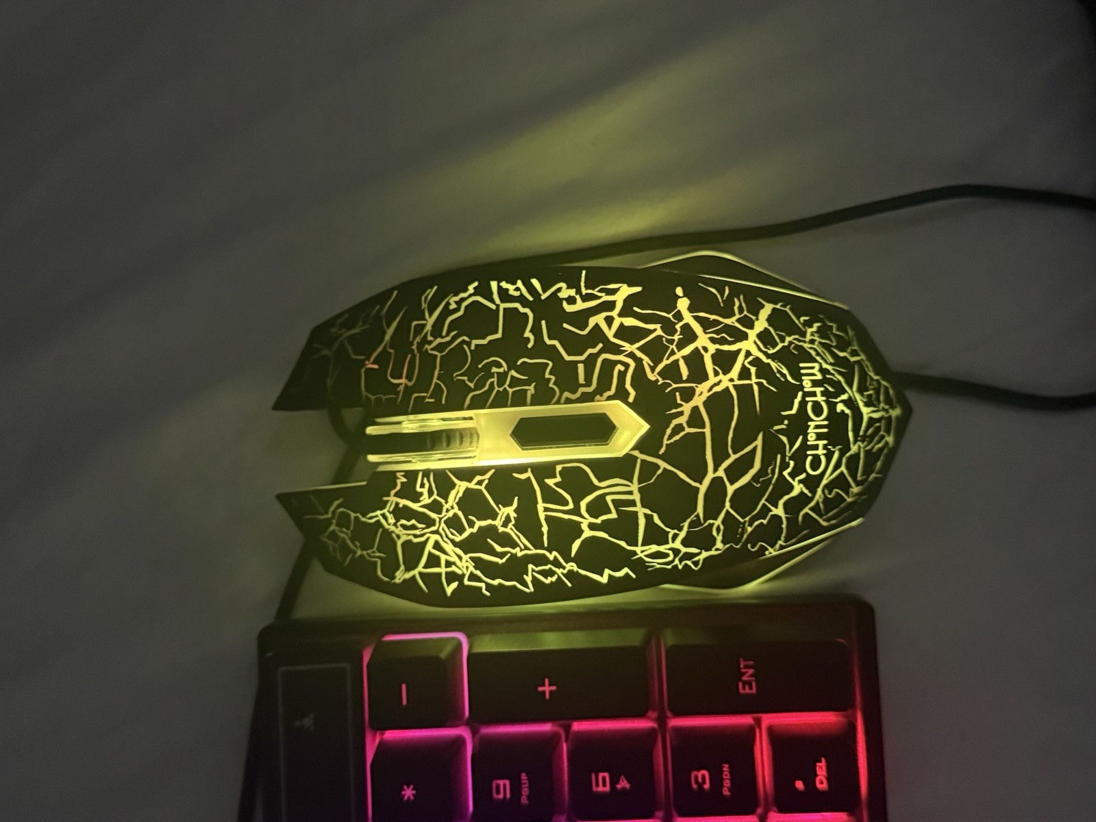 Gaming keyboard and mouse 