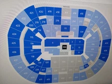 WWE Saturday Night Main Event Washington DC Tickets Section 6.