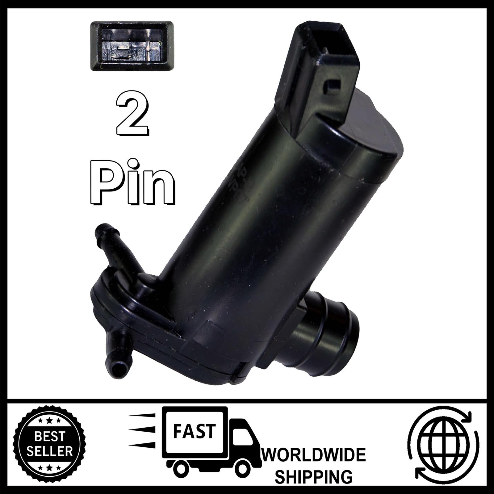 FOR Variour Models Ford Twin Outlet Windscreen Washer Pump