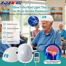 Brain Stimulator 1070nm Infrared Light Therapy Helmet for Alzheimer Depression