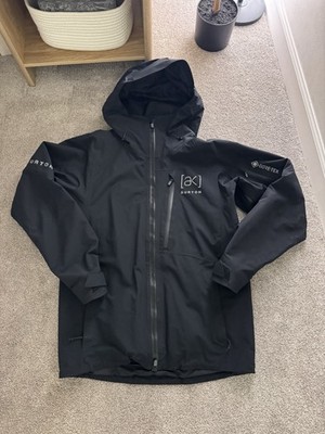 Burton [AK] Cyclic GORE TEX 2L Jacket Black Zip Up Hood - Size Small , Worn Once