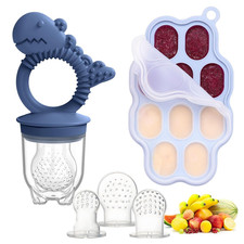Baby Breastmilk Popsicle Molds  Fruit Feeder Pacifier, Feeding Kit