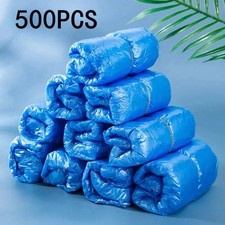 100/200/500pcs Disposable Shoe Covers Waterproof Tear-Resistant Non-Slip Fits
