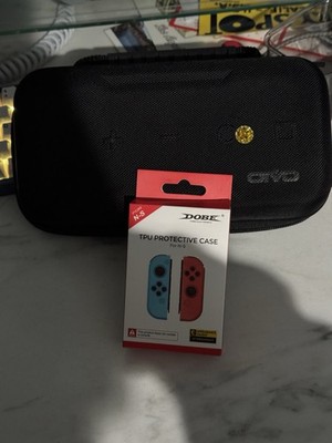 Nintendo Switch 1 / OLED Case + Joycon covers 