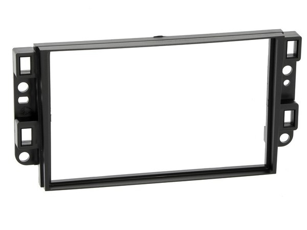 Autoradio Blende Einbaurahmen Montagerahmen Doppel-Din FüR Chevrolet Aveo Klas-image
