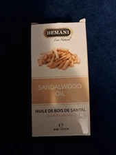 ✨ Hemani Sandalwood Oil (Huile de Bois de Santal) - 30mL / 1.0 fl oz
