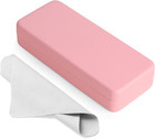 Glasses Case Hard Shell Square Large Eyeglasses Case PU Leather Protective Case 