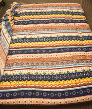 Japanese Floor Tatami Floor Mattress Pad Foldable Sleeping Pad w Cover Colorful