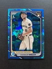 2024 Bowman Chrome Draft Sapphire Edition - Chandler Welch #BDC-103 (RC)