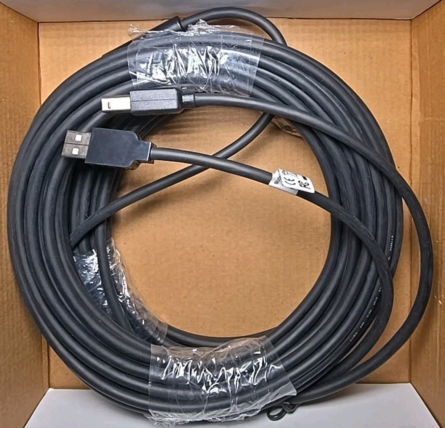 Cable USB 2.0 Activo de A a B de 15 m / 50 ft StarTech, macho/macho, USB2HAB50AC, *NUEVO En Caja*, imagen 3