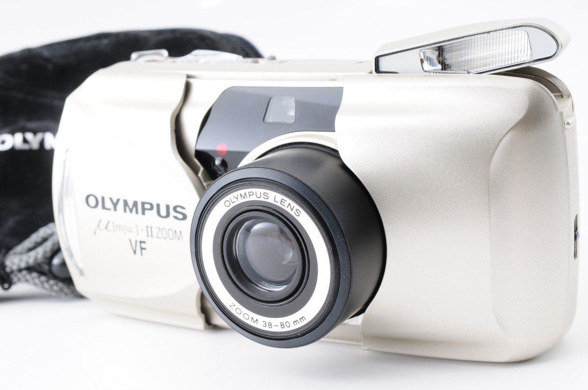 Olympus μ mju ii Zoom VF Point & Shoot Compact Film Camera 【OPT