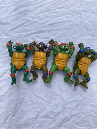 Teenage Mutant Ninja Turtles Set Of All Four!  1988 Mirage Studio Vintage