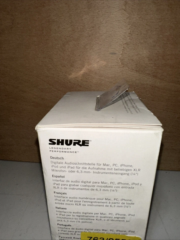 Shure MVI-LTG Digital Audio Interface Music Musical Instrument New Sealed Box - Image 2 of 4