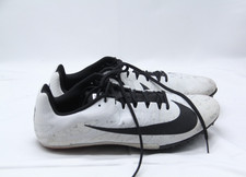 Nike Zoom Rival S 9 Track Shoes Womens Sz 11.5 White Speckled Spikes 907565-004