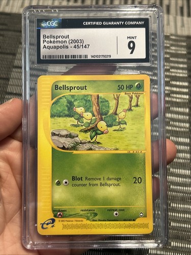 Bellsprout graded CGC 9 for sale on eBay