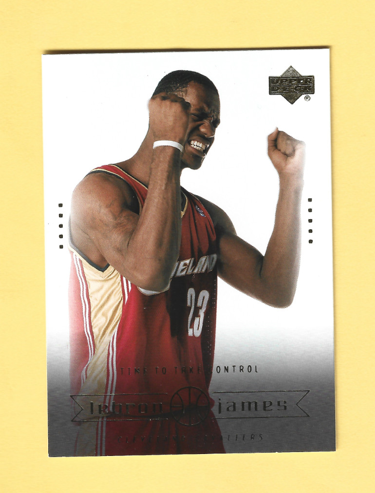 LeBron James #19 (Basketball Cards 2003 Upper Deck Box Set) — is it worth grading?