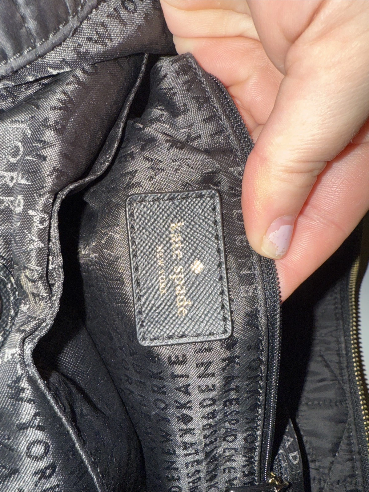 Borsa grande Kate Spade New York Wilson Road trapuntata Talya usata pochissimo