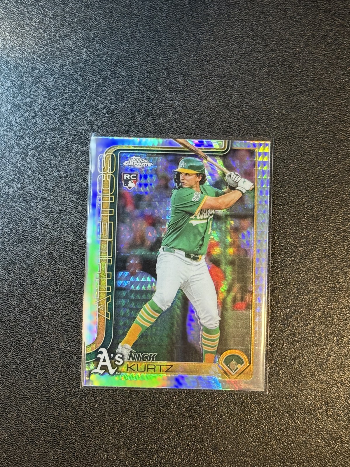 2025 Topps Chrome Update Series - Nick Kurtz #USC178 Prism Refractor (RC)