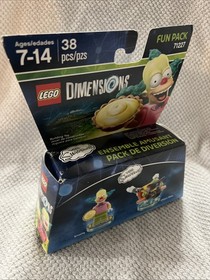 LEGO DIMENSIONS: Krusty Fun Pack (71227) HTF Sealed See Pics