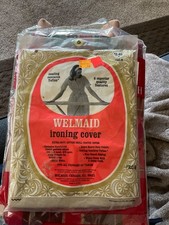 Vintage WelMaid IRONING COVER Made In The USA Brown Tan Solid New NEW