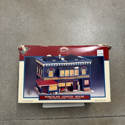 Lemax Hearthside Village Mr C's Paint & Hardware Lighted House 1998