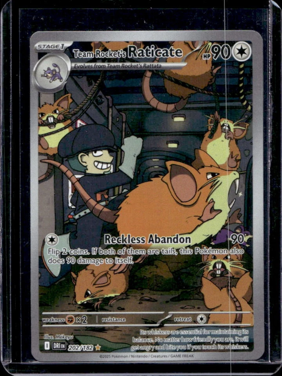 Team Rocket's Raticate Pokémon TCG Cards for sale | eBay