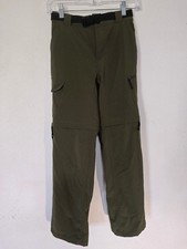 Magellan Outdoor Fish Gear Water-Repellent Convertible Cargo Pants Boys M 10-12