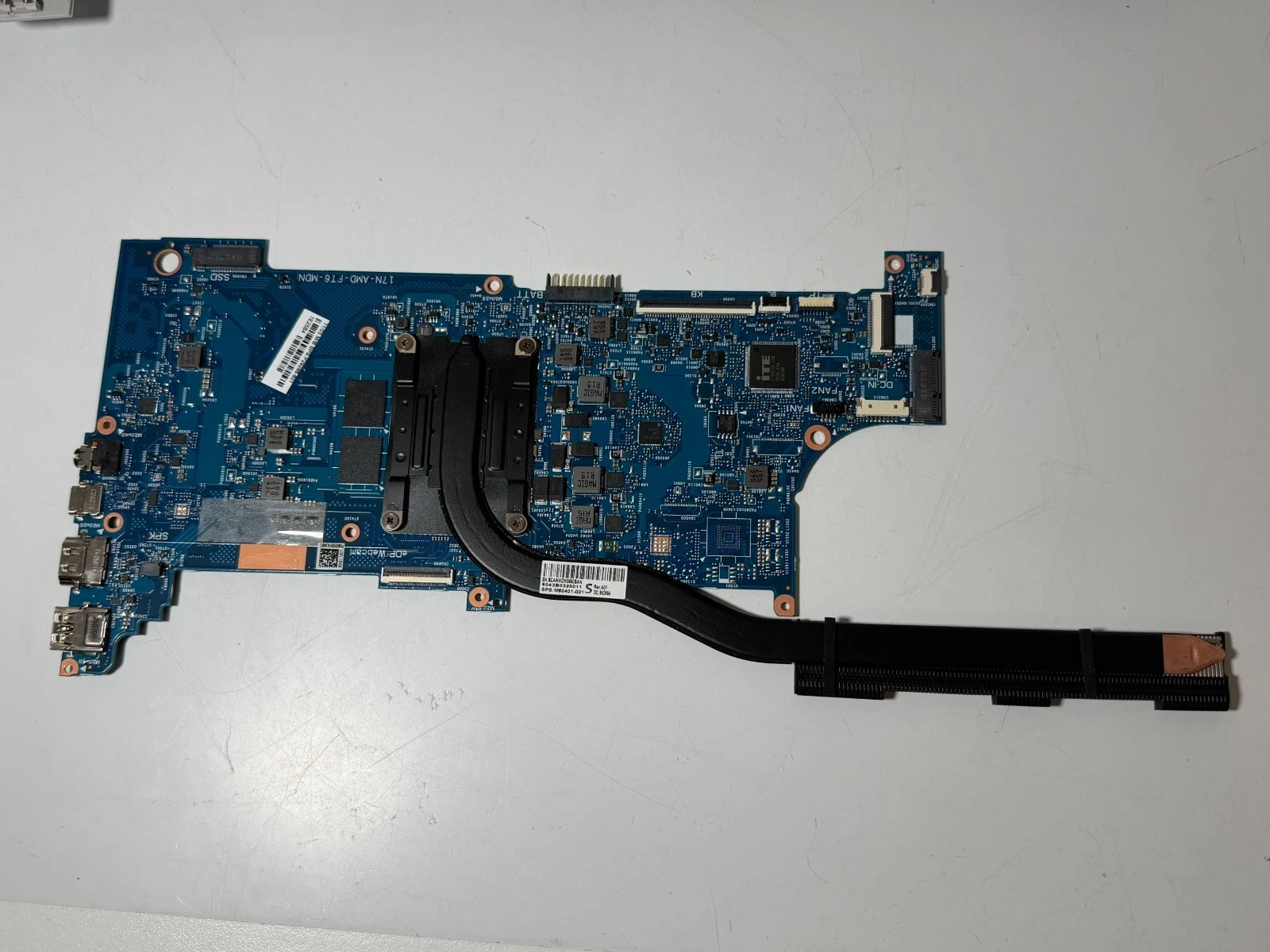 HP 17-cp2199nr AMD Ryzen 5 7520U 16GB RAM Laptop Motherboard P29286-601